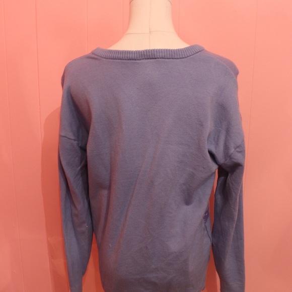 Hello Kitty Women's Sweater in Blue and Pink - Picture 7 of 8